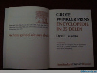 Grote Winkler Prins Encyclopedie in 25 Delen vol.25