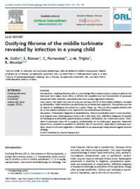 Ossifying fibroma of the middle turbinate revealed by infection in a young child