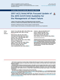 2017 ACC/AHA/HFSA Focused Update of the 2013 ACCF/AHA Guideline for the Management of Heart Failure