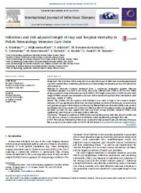 Infections and risk-adjusted length of stay and hospital mortality in Polish Neonatology Intensive Care Units