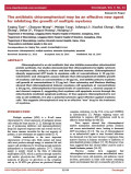 The antibiotic chloramphenicol may be an effective new agent for inhibiting the growth of multiple myeloma