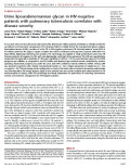 Urine lipoarabinomannan glycan in HIV-negative patients with pulmonary tuberculosis correlates with disease severity