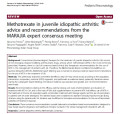 Methotrexate in juvenile idiopathic arthritis: advice and recommendations from the MARAJIA expert consensus meeting