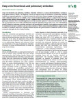 Deep vein thrombosis and pulmonary embolism