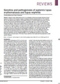 Genetics and pathogenesis of systemic lupus erythematosus and lupus nephritis