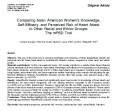 Comparing Asian American Women’s Knowledge, Self-Efficacy, and Perceived Risk of Heart Attack to Other Racial and Ethnic Groups: The mPED Trial