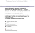 Opinions Regarding Neonatal Resuscitation Training for the Obstetric Physician: A Survey of Neonatal and Obstetric Training Program Directors