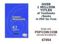 European Pharmacopoeia 6.3 Supplement, 2009