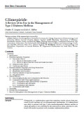 Glimepiride : A Review of its Use in the Management of Type 2 Diabetes Mellitus