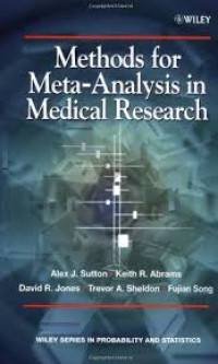 Methods for meta-analysis in medical research