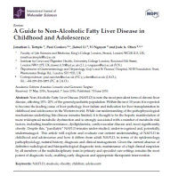 A Guide to Non-Alcoholic Fatty Liver Disease in Childhood and Adolescence