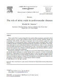 The role of nitric oxide in cardiovascular diseases