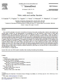 Nitric oxide and cardiac function