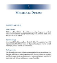 Metabolic Disease