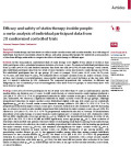 Efficacy and safety of statin therapy in older people: a meta-analysis of individual participant data from 28 randomised controlled trials