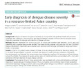 Early diagnosis of dengue disease severity in a resource-limited Asian country