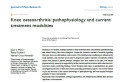 Knee osteoarthritis: pathophysiology and current treatment modalities