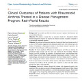 Clinical Outcomes of Patients with Rheumatoid Arthritis Treated in a Disease Management Program: Real-World Results