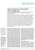 Turner syndrome: mechanisms and management