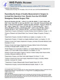 Expanding the Scope of Quality Measurement in Surgery to Include Non-Operative Care: Results from the ACS NSQIP Emergency General Surgery Pilot