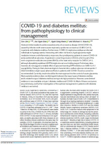 COVID-19 and diabetes mellitus: from pathophysiology to clinical management