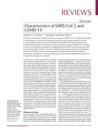 Characteristics of SARS- CoV-2 and COVID-19