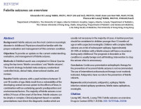 Febrile seizures: an overview