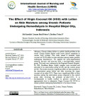 The Effect of Virgin Coconut Oil (VCO) with Lotion on Skin Moisture among Uremic Patients Undergoing Hemodialysis in Hospital Binjai City,
Indonesia