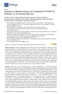 Cutaneous Manifestations in Confirmed COVID-19 Patients: A Systematic Review