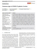 Cutaneous signs in COVID-19 patients: A review