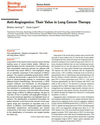 Anti-Angiogenics: Their Value in Lung Cancer Therapy