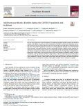 Adolescent psychiatric disorders during the COVID-19 pandemic and lockdown