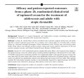 Efficacy and patient-reported outcomes from a phase 2b, randomized clinical trial of tapinarof cream for the treatment of adolescents and adults with atopic dermatitis