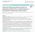 Treatment delay and fatal outcomes of pulmonary tuberculosis in advanced age: a retrospective nationwide cohort study