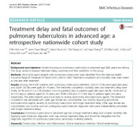 Treatment delay and fatal outcomes of pulmonary tuberculosis in advanced age: a retrospective nationwide cohort study