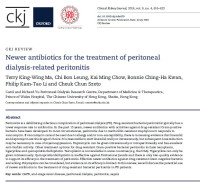 Newer antibiotics for the treatment of peritoneal dialysis-related peritonitis