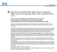 Deep brain stimulation for aggressiveness: long-term follow-up and tractography study of the stimulated brain areas