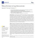 Immune Resistance in Lung Adenocarcinoma