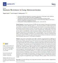 Immune Resistance in Lung Adenocarcinoma