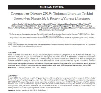 Coronavirus Disease 2019: Tinjauan Literatur Terkini