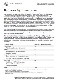 Radiography Examination