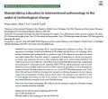 Standardizing education in interventional pulmonology in the midst of technological change