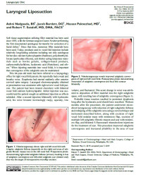 Laryngeal Liposuction