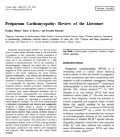 Peripartum Cardiomyopathy: Review of the Literature