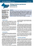 Etiology of primary spontaneous pneumothorax