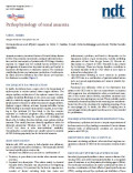 Pathophysiology of renal anaemia