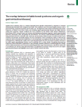 The overlap between irritable bowel syndrome and organic
gastrointestinal diseases