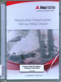 DVD Company Profile Dexa Medica-Indonesian Version