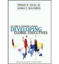 Developing global executives: the lessons of international experience