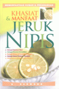 Khasiat dan manfaat jeruk nipis